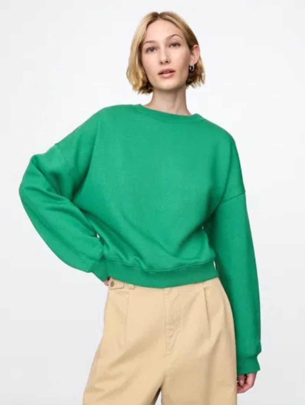 Gap Vintage Soft Wedge Crew NeckSweatshirt